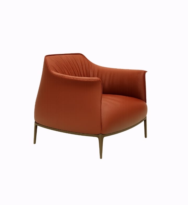 Cavallo Armchair - Reddish Brick