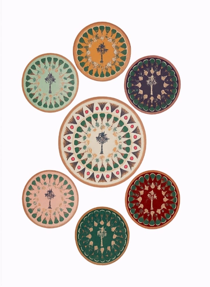 Nakhla Wall Plate Set