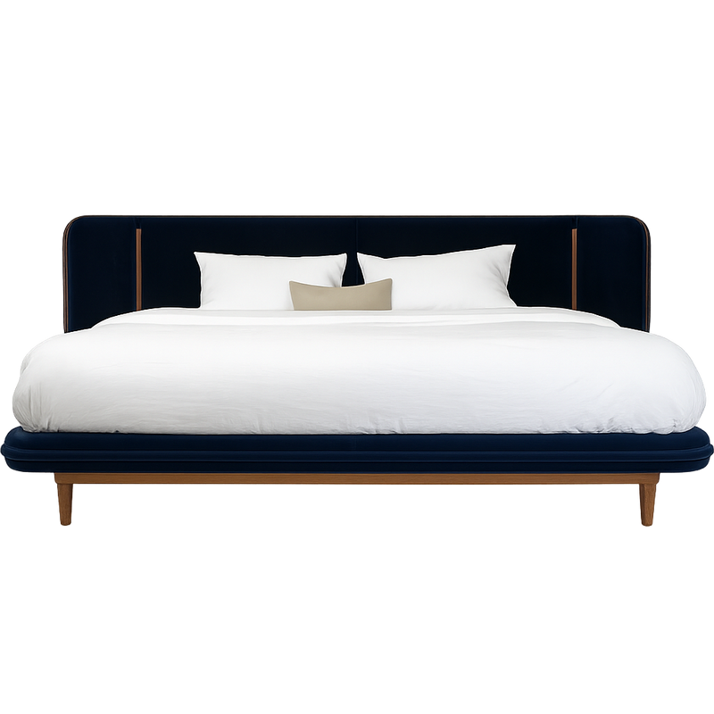 Burano Bed - Navy