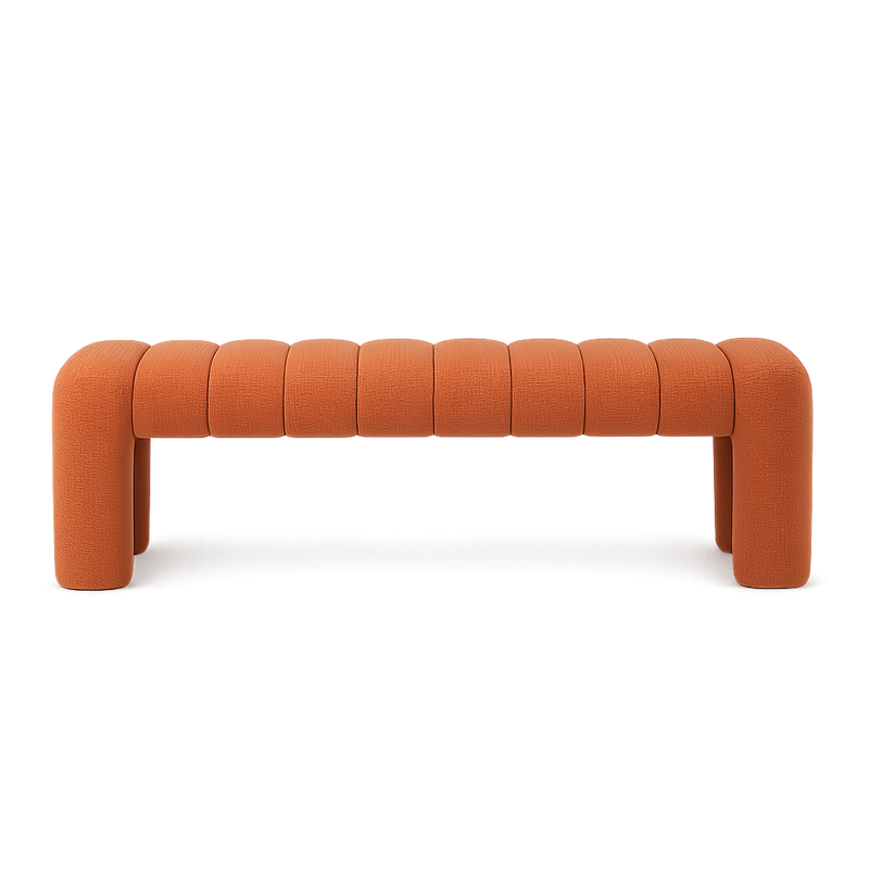 Gemma Lounger - Burnt Orange