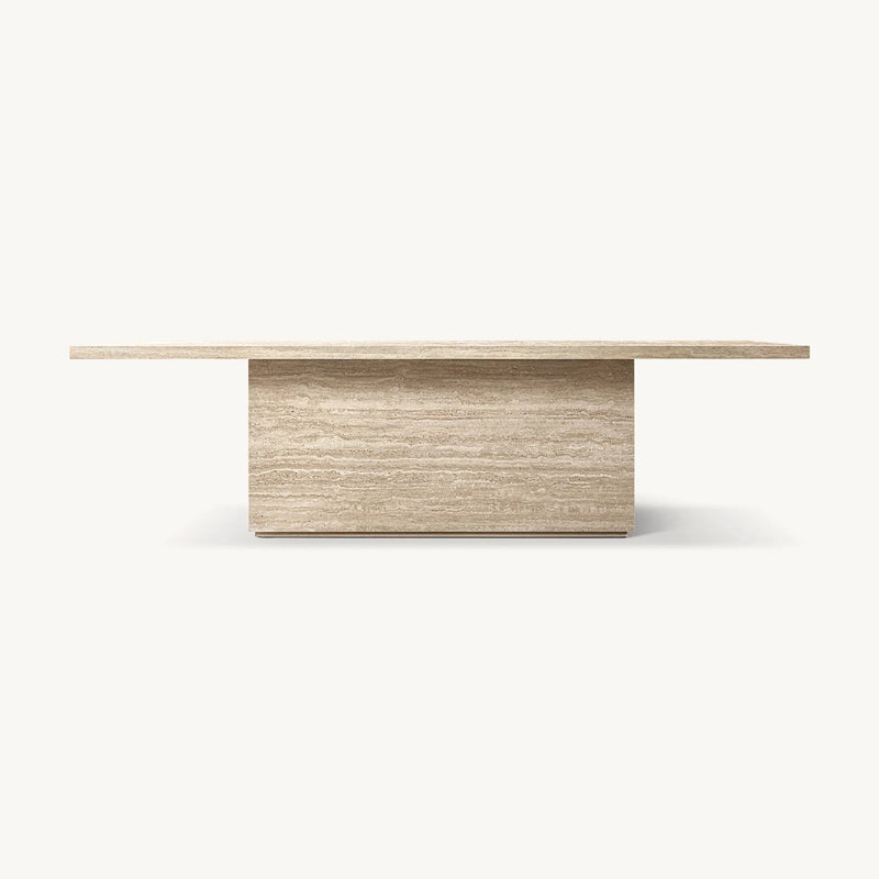 Travertine Dining Table