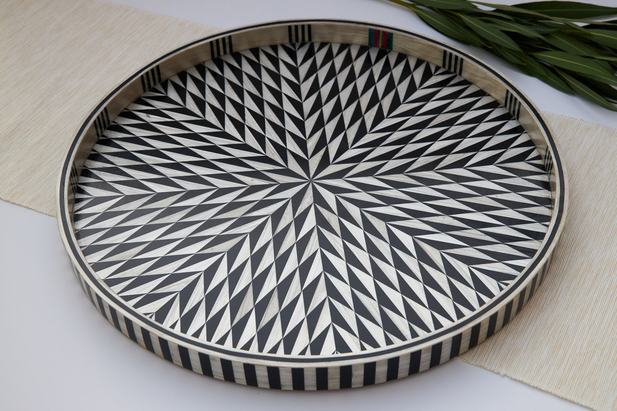 Black & White Fever Tray