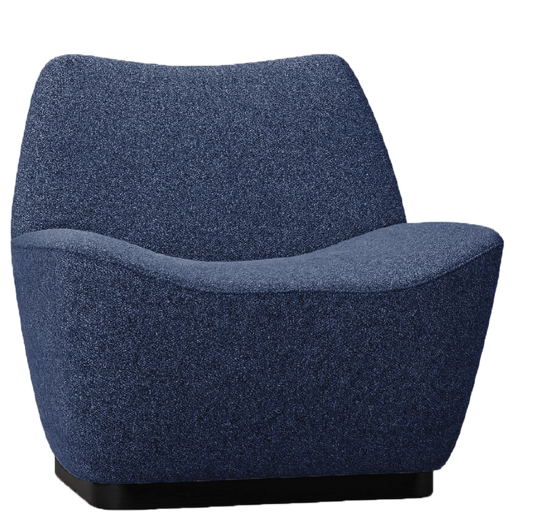 Lounge Love Chair - Dark Blue