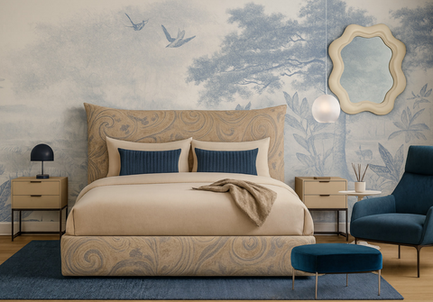 Bleu Blanc City Bedroom 2