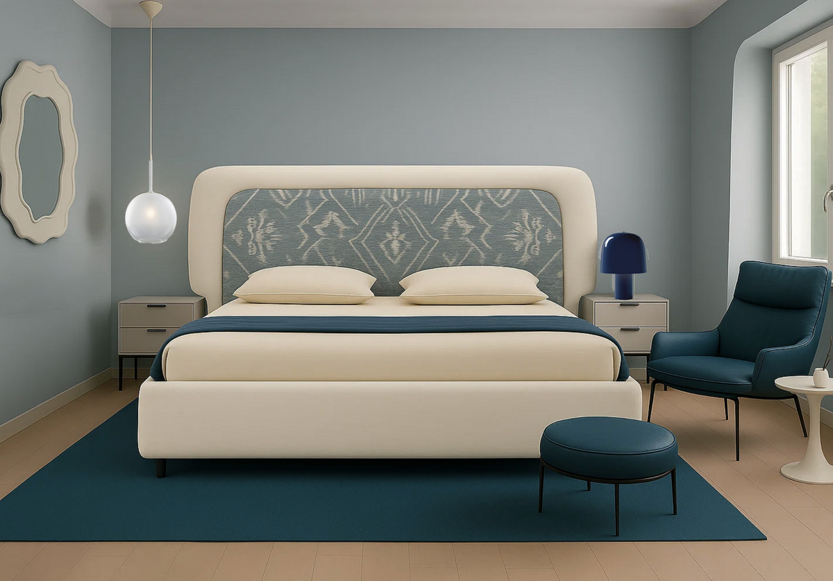 Bleu Blanc City Bedroom 2