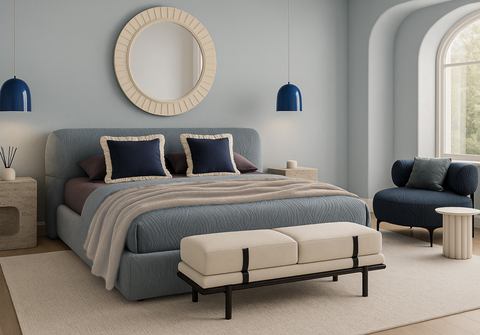 Bleu Blanc City Bedroom 3