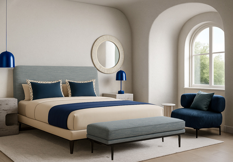 Bleu Blanc City Bedroom 3