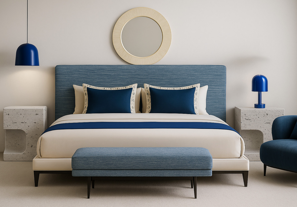 Bleu Blanc City Bedroom 3