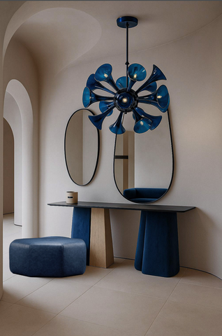 Bleu Blanc City Hallway