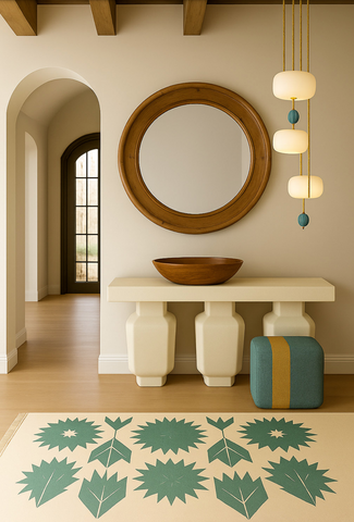 Bleu Blanc Coastal Hallway