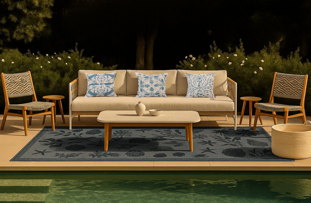 Bleu Blanc Coastal Outdoor