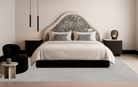 Black & White Bedroom 1