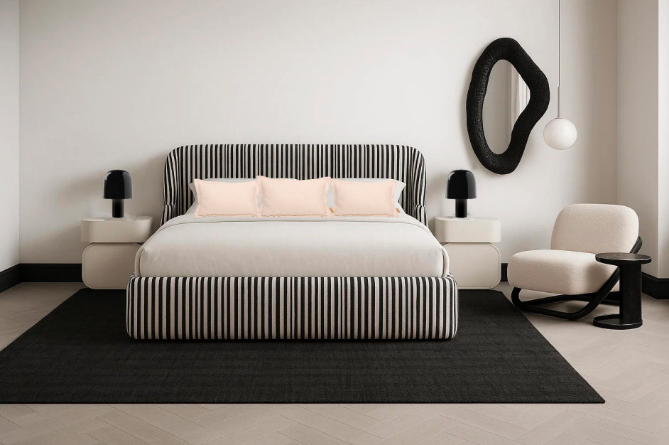 Black & White Bedroom 2