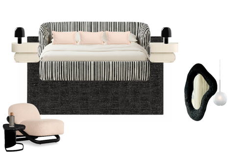 Black & White Bedroom 2