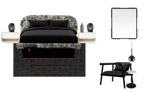 Black & White Bedroom 3