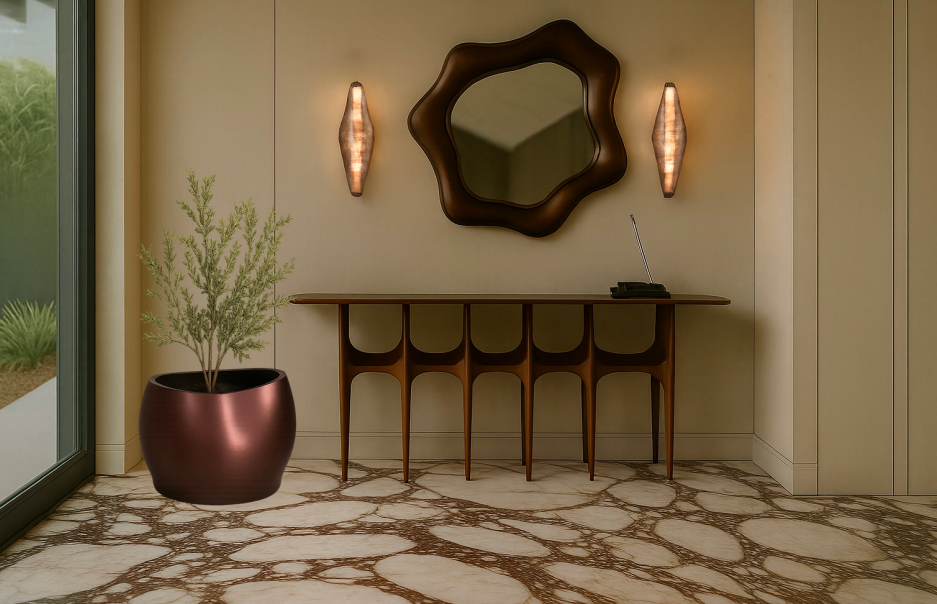 Mid Century Modern Entrance Hall