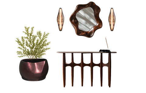 Mid Century Modern Entrance Hall