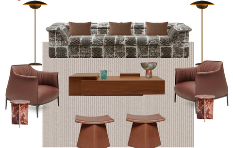 Mid Century Modern Living Room