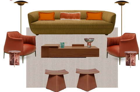 Mid Century Modern Living Room
