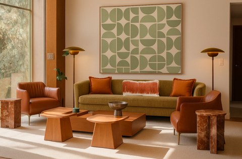 Mid Century Modern Living Room
