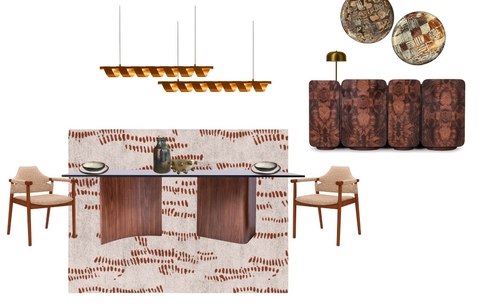 Mid Century Modern Dining Room