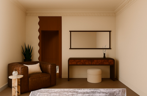 Mid Century Modern Bedroom 1