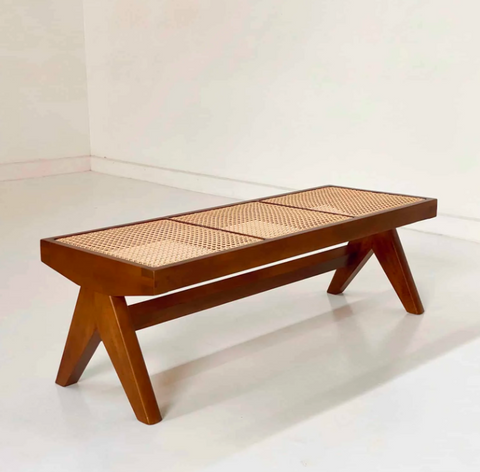 Rattan Bench