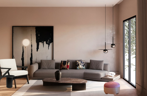 Black Timber Living Room