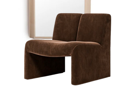 Isla Chair - Brown Velvet