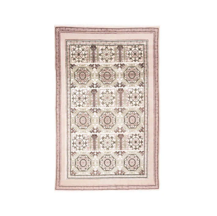 Palmette Hand Knotted Carpet