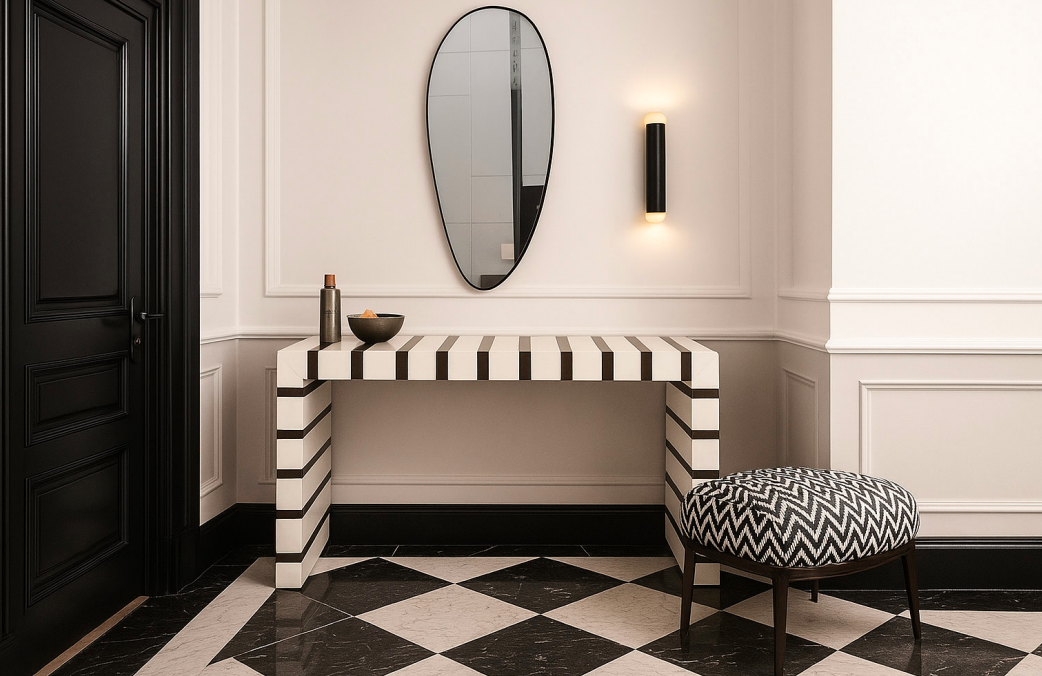 Black & White Entrance Hall