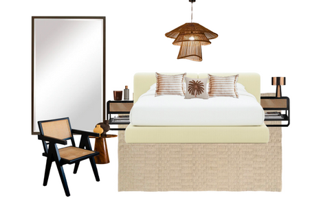 Black Timber Bedroom 1