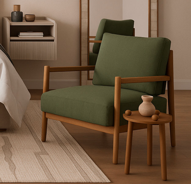 Solo Linen Armchair