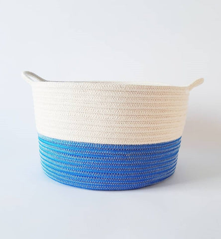 Colored Cotton x Silk Organizer Basket