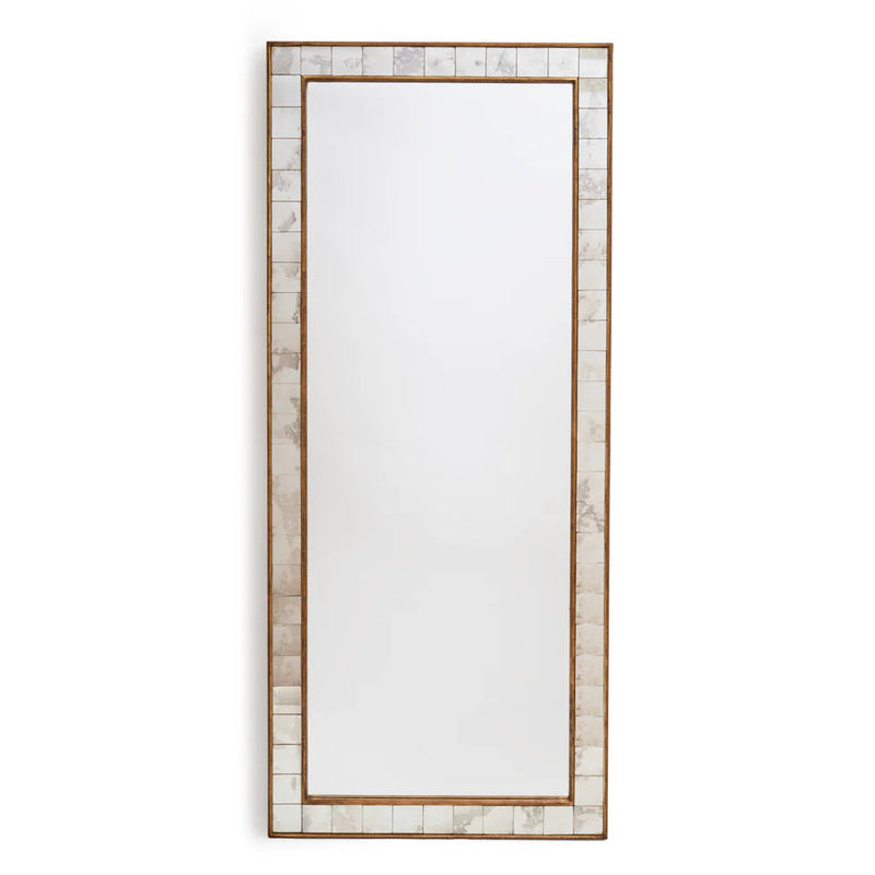 Antiqued Tile Mirror
