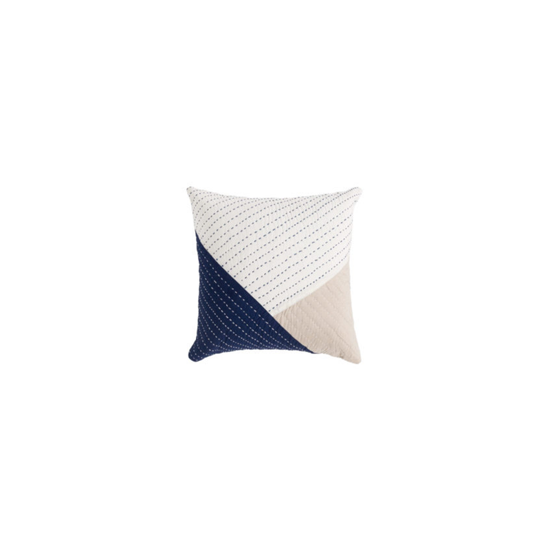 Fayoum Fields Cushion-Blue