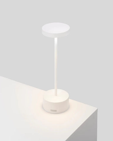 White Slender Table Lamp