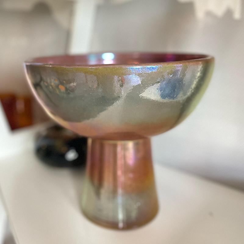 Metallic Reddish Bowl
