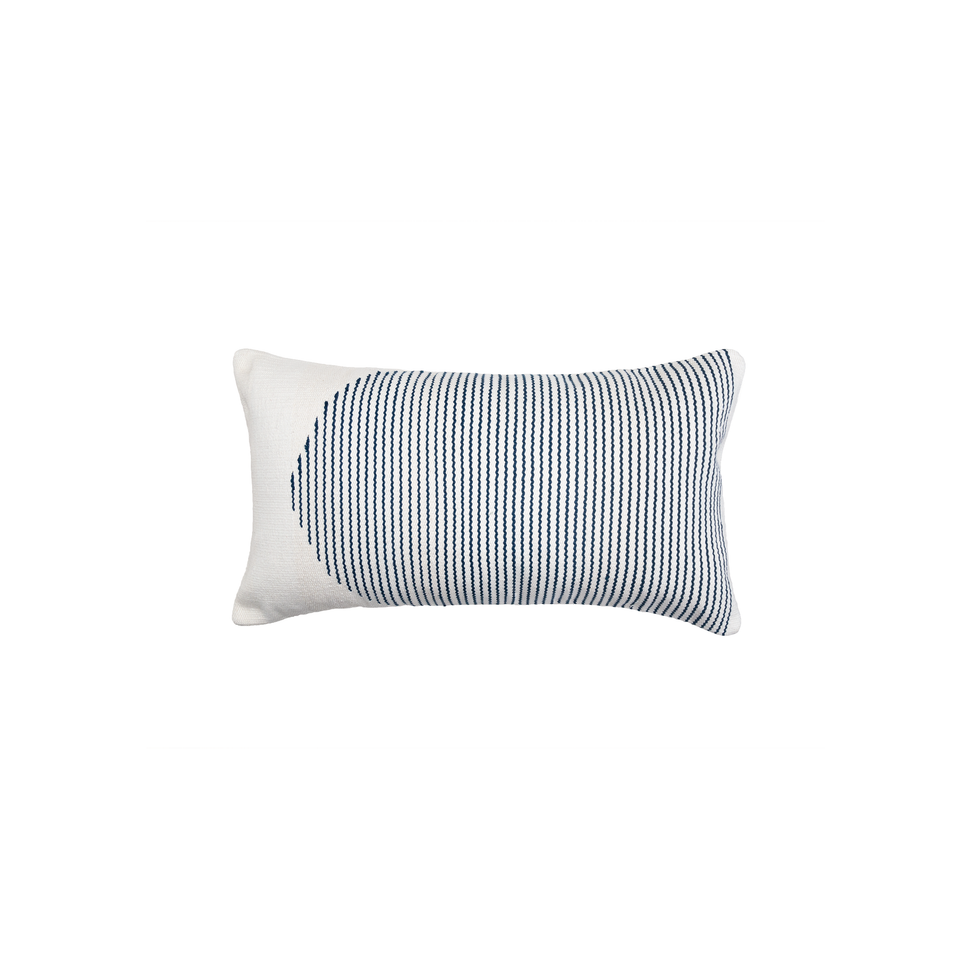 White Archways Cushion